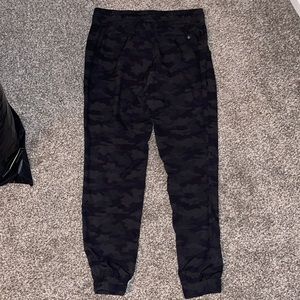 Camo jogger pants
